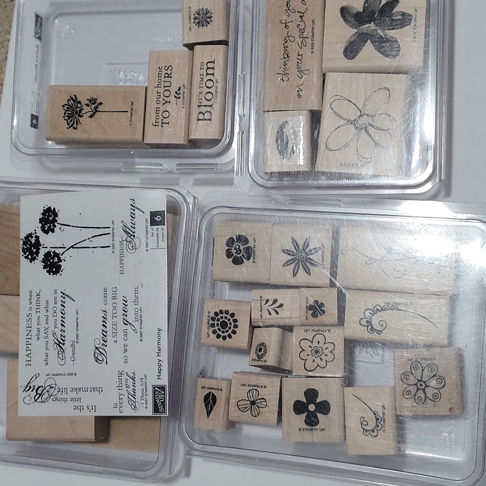 Bundle of 4 stamp sets